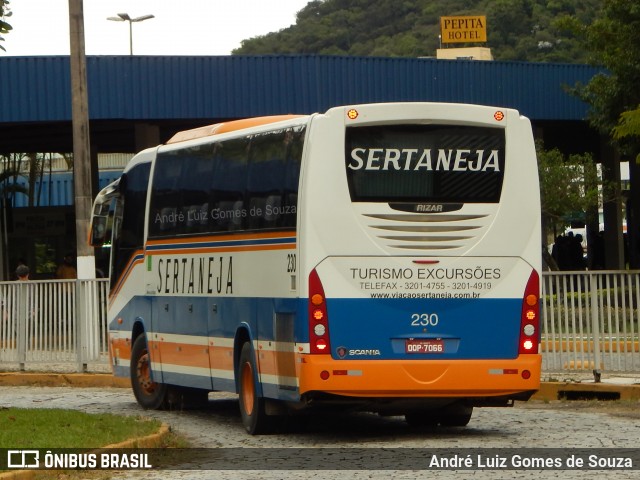 Viação Sertaneja 230 na cidade de Juiz de Fora, Minas Gerais, Brasil, por André Luiz Gomes de Souza. ID da foto: 6605498.