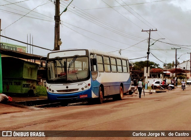 Ônibus Particulares JTM2164 na cidade de Santo Antônio do Tauá, Pará, Brasil, por Carlos Jorge N.  de Castro. ID da foto: 6606217.