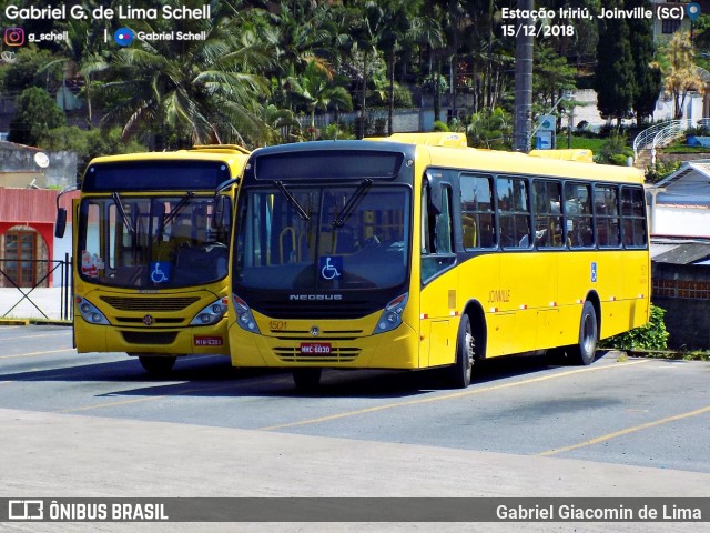 Transtusa - Transporte e Turismo Santo Antônio 1501 na cidade de Joinville, Santa Catarina, Brasil, por Gabriel Giacomin de Lima. Número da foto: #6607815.