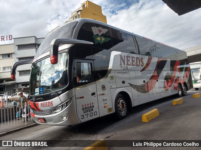 Needs Tur 3700 na cidade de Belo Horizonte, Minas Gerais, Brasil, por Luis Philippe Cardoso Coelho. Número da foto: #6606915.