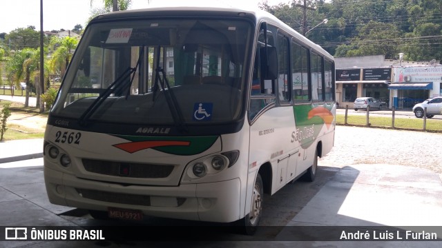 Empresa Auto Viação São José 2562 na cidade de Urussanga, Santa Catarina, Brasil, por André Luis L Furlan. Número da foto: #6606856.