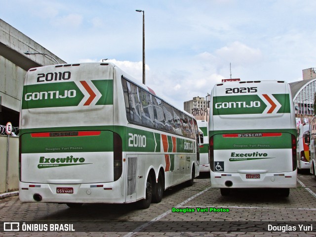 Empresa Gontijo de Transportes 20110 na cidade de Belo Horizonte, Minas Gerais, Brasil, por Douglas Yuri. ID da foto: 6606530.