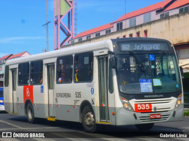 Borborema Imperial Transportes 535 na cidade de Recife, Pernambuco, Brasil, por Gabriel Lima. ID da foto: 6607209.