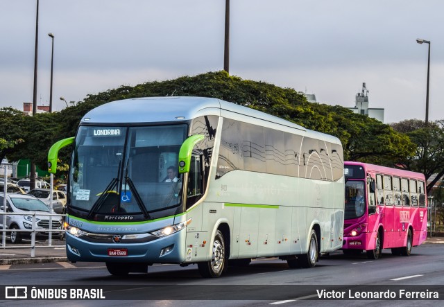 Viação Garcia 8403 na cidade de Londrina, Paraná, Brasil, por Victor Leonardo Ferreira. ID da foto: 6607924.