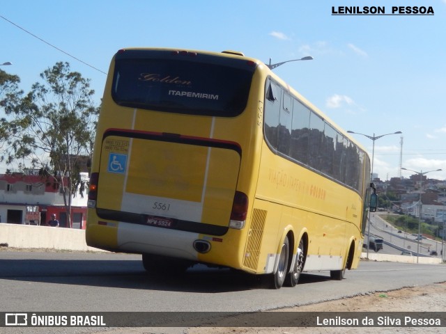 Viação Itapemirim 5561 na cidade de Caruaru, Pernambuco, Brasil, por Lenilson da Silva Pessoa. ID da foto: 6607063.