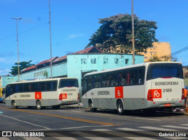 Borborema Imperial Transportes 2189 na cidade de Recife, Pernambuco, Brasil, por Gabriel Lima. ID da foto: 6607169.