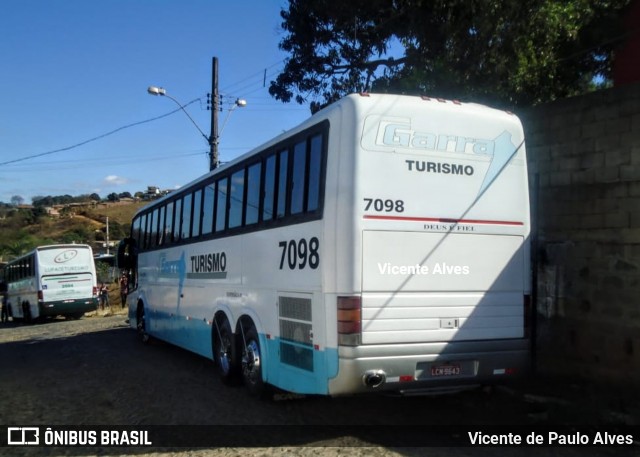 Garras Turismo 7098 na cidade de Matozinhos, Minas Gerais, Brasil, por Vicente de Paulo Alves. ID da foto: 6606457.