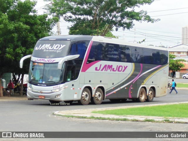 Viação Jam Joy 9115 na cidade de Teresina, Piauí, Brasil, por Lucas Gabriel. Número da foto: #6607072.