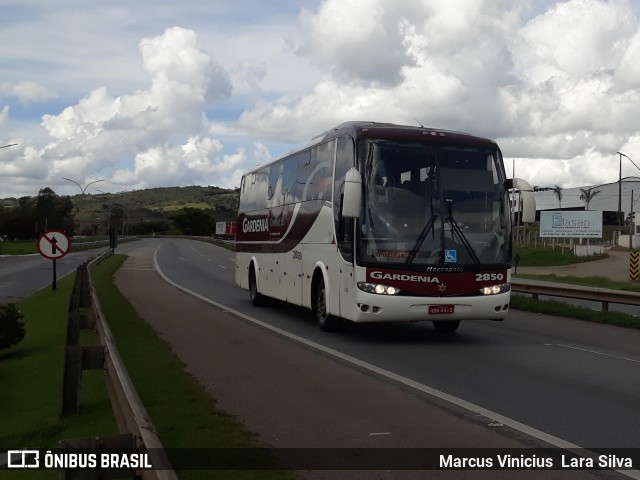 Expresso Gardenia 2850 na cidade de Oliveira, Minas Gerais, Brasil, por Marcus Vinicius Lara Silva. Número da foto: #6607292.