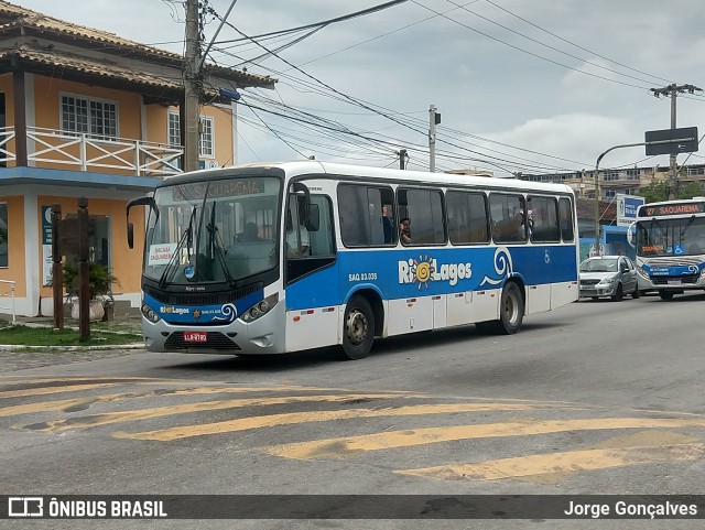 Rio Lagos Transportes SAQ.03.035 na cidade de Saquarema, Rio de Janeiro, Brasil, por Jorge Gonçalves. Número da foto: #6546163.