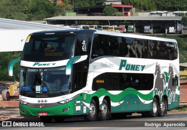 Trans Poney 7007 na cidade de Conselheiro Lafaiete, Minas Gerais, Brasil, por Rodrigo  Aparecido. ID da foto: 6545592.