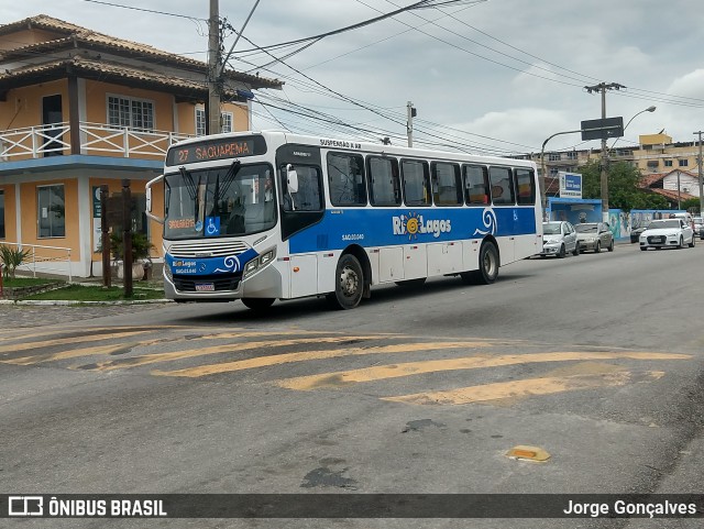 Rio Lagos Transportes SAQ 03.040 na cidade de Saquarema, Rio de Janeiro, Brasil, por Jorge Gonçalves. Número da foto: #6546145.