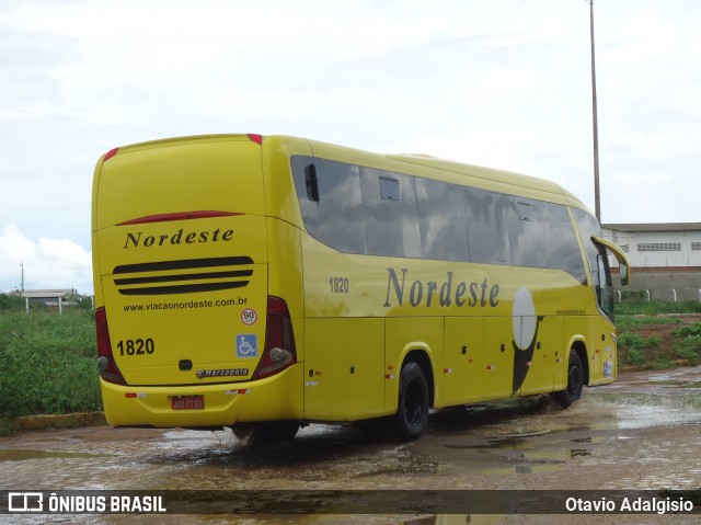 Viação Nordeste 1820 na cidade de Mossoró, Rio Grande do Norte, Brasil, por Otavio Adalgisio. Número da foto: #6546255.