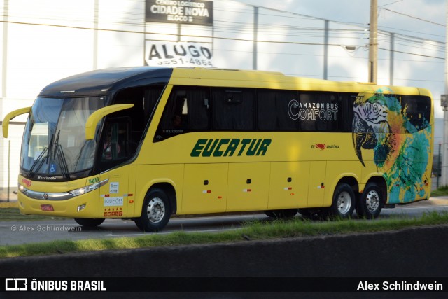 Eucatur - Empresa União Cascavel de Transportes e Turismo 5013 na cidade de Itajaí, Santa Catarina, Brasil, por Alex Schlindwein. ID da foto: 6546989.