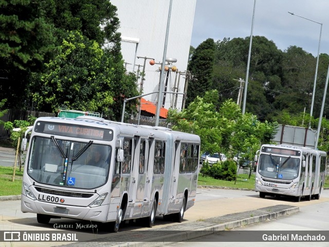 Araucária Transportes Coletivos LL600 na cidade de Curitiba, Paraná, Brasil, por Gabriel Machado. ID da foto: 6608987.