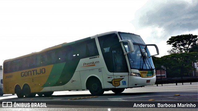 Empresa Gontijo de Transportes 20090 na cidade de Guarulhos, São Paulo, Brasil, por Anderson Barbosa Marinho. ID da foto: 6609984.