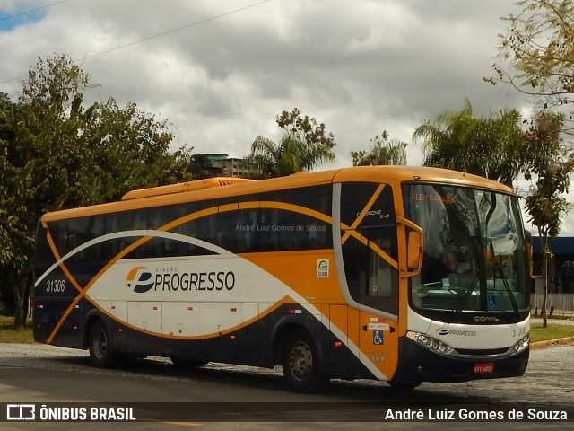 Viação Progresso 31306 na cidade de Juiz de Fora, Minas Gerais, Brasil, por André Luiz Gomes de Souza. Número da foto: #6609603.