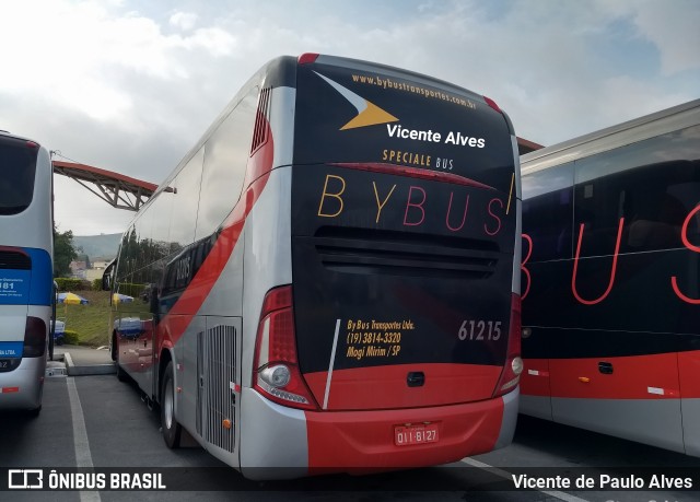 By Bus Transportes Ltda 61215 na cidade de Aparecida, São Paulo, Brasil, por Vicente de Paulo Alves. Número da foto: #6608579.