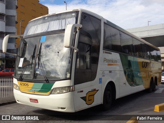 Empresa Gontijo de Transportes 12305 na cidade de Belo Horizonte, Minas Gerais, Brasil, por Fabri Ferreira. ID da foto: 6608935.