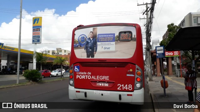 VTC - Viação Teresópolis Cavalhada 2148 na cidade de Porto Alegre, Rio Grande do Sul, Brasil, por Davi Borba. Número da foto: #6608730.