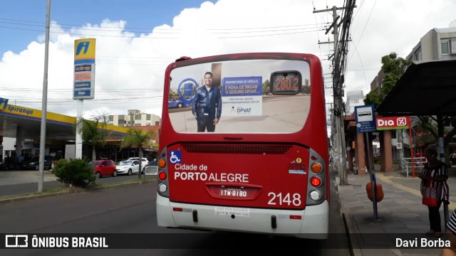 VTC - Viação Teresópolis Cavalhada 2148 na cidade de Porto Alegre, Rio Grande do Sul, Brasil, por Davi Borba. ID da foto: 6608730.