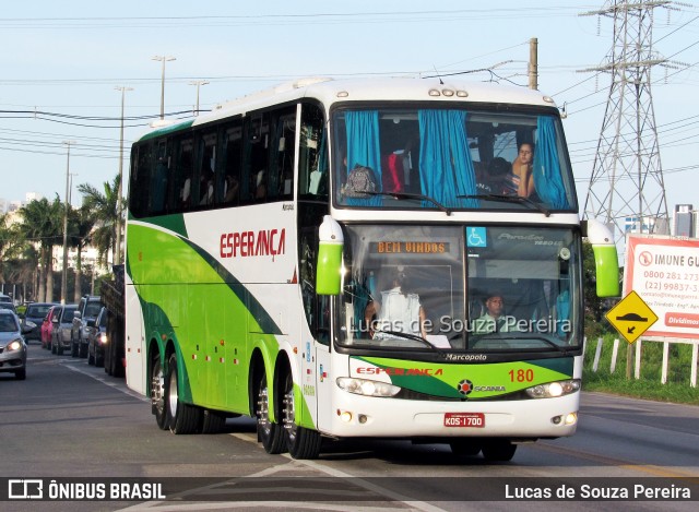 Auto Viação Esperança Campos 180 na cidade de Campos dos Goytacazes, Rio de Janeiro, Brasil, por Lucas de Souza Pereira. Número da foto: #6608550.