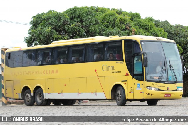 Viação Itapemirim 8859 na cidade de Vitória da Conquista, Bahia, Brasil, por Felipe Pessoa de Albuquerque. Número da foto: #6611020.