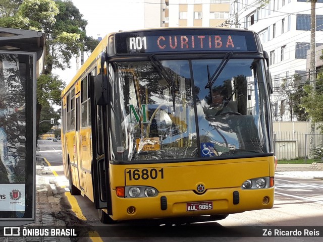 Viação Tamandaré 16801 na cidade de Curitiba, Paraná, Brasil, por Zé Ricardo Reis. Número da foto: #6610697.