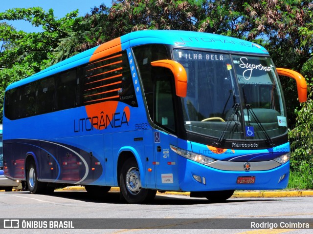 Litorânea Transportes Coletivos 5683 na cidade de São Paulo, São Paulo, Brasil, por Rodrigo Coimbra. ID da foto: 6610707.