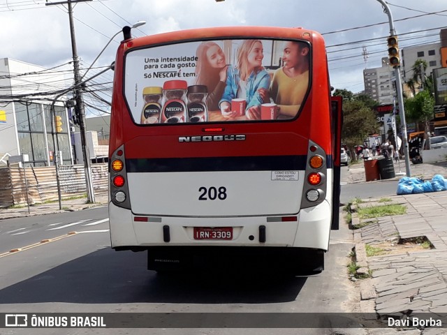 ATL - Associação dos Transportadores de Passageiros por Lotação 208 na cidade de Porto Alegre, Rio Grande do Sul, Brasil, por Davi Borba. ID da foto: 6610918.