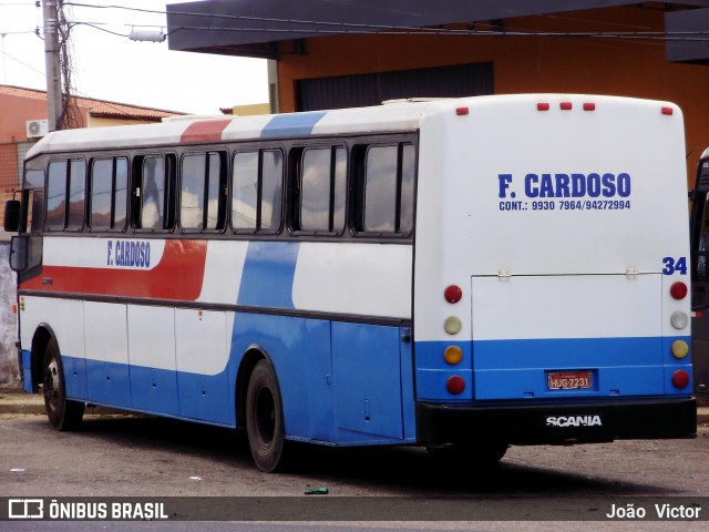 F Cardoso 34 na cidade de Teresina, Piauí, Brasil, por João Victor. ID da foto: 6611152.