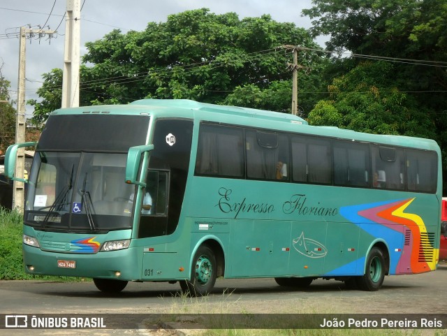 Expresso Floriano 031 na cidade de Teresina, Piauí, Brasil, por João Pedro Pereira Reis. Número da foto: #6547636.