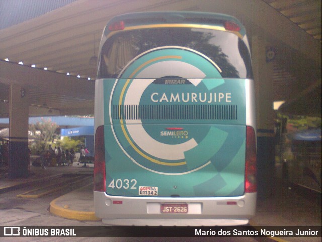 Auto Viação Camurujipe 4032 na cidade de Salvador, Bahia, Brasil, por Mario dos Santos Nogueira Junior. ID da foto: 6547342.