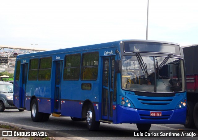 Ônibus Particulares 1762 na cidade de Belo Horizonte, Minas Gerais, Brasil, por Luís Carlos Santinne Araújo. ID da foto: 6548657.