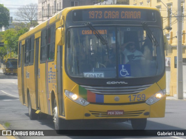 Itamaracá Transportes 1.759 na cidade de Recife, Pernambuco, Brasil, por Gabriel Lima. Número da foto: #6549762.