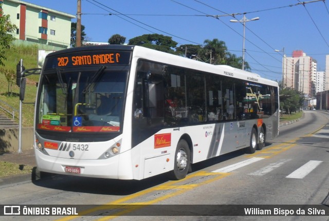 Metra - Sistema Metropolitano de Transporte 5432 na cidade de Santo André, São Paulo, Brasil, por William Bispo da Silva. ID da foto: 6549735.