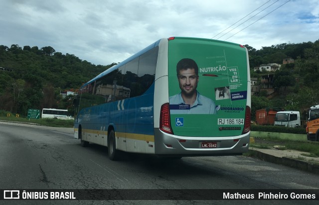 Viação Nossa Senhora do Amparo RJ 186.184 na cidade de Brasil, por Matheus  Pinheiro Gomes. ID da foto: 6551465.