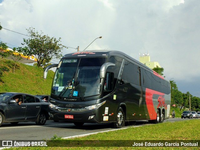 Style Bus 6200 na cidade de Campinas, São Paulo, Brasil, por José Eduardo Garcia Pontual. ID da foto: 6551769.