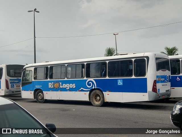 Rio Lagos Transportes SAQ 03.018 na cidade de Saquarema, Rio de Janeiro, Brasil, por Jorge Gonçalves. Número da foto: #6549752.