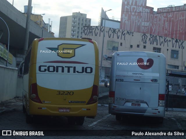 Empresa Gontijo de Transportes 3220 na cidade de Belo Horizonte, Minas Gerais, Brasil, por Paulo Alexandre da Silva. Número da foto: #6551296.