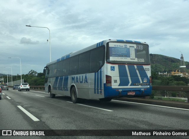 Viação Mauá RJ 185.223 na cidade de Brasil, por Matheus  Pinheiro Gomes. ID da foto: 6551456.