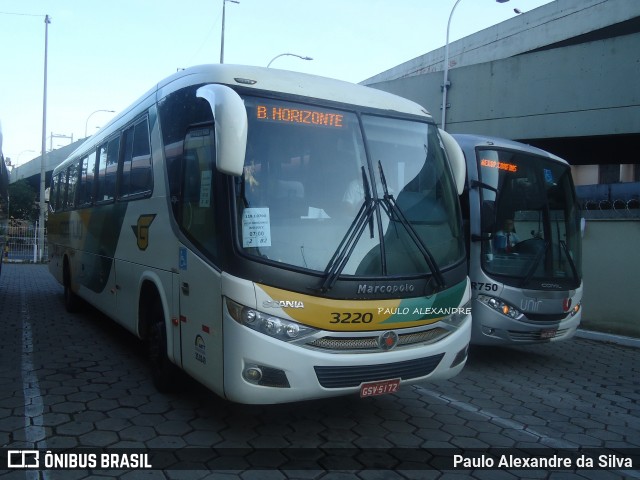 Empresa Gontijo de Transportes 3220 na cidade de Belo Horizonte, Minas Gerais, Brasil, por Paulo Alexandre da Silva. ID da foto: 6551291.