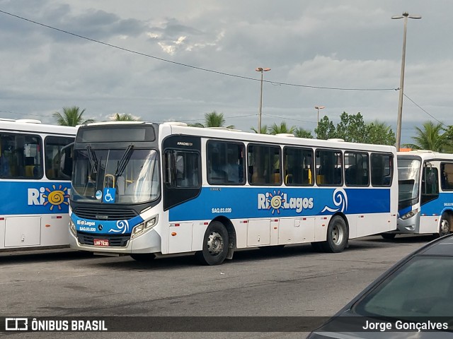 Rio Lagos Transportes SAQ 03.020 na cidade de Saquarema, Rio de Janeiro, Brasil, por Jorge Gonçalves. Número da foto: #6549726.