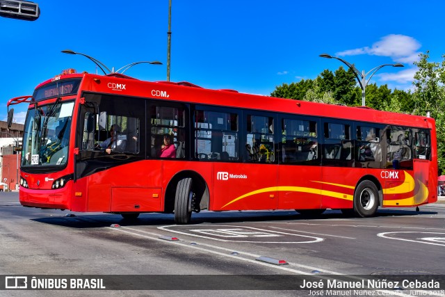 Metrobús Ciudad de México PROT-38 na cidade de Ciudad de México, México, por José Manuel Núñez Cebada. Número da foto: #6549899.