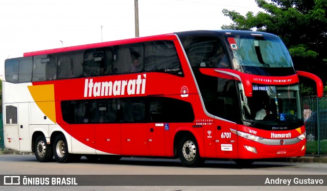 Expresso Itamarati 6701 na cidade de Brasil, por Andrey Gustavo. Número da foto: #6551283.