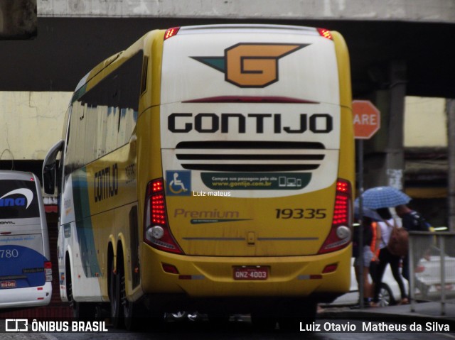 Empresa Gontijo de Transportes 19335 na cidade de Belo Horizonte, Minas Gerais, Brasil, por Luiz Otavio Matheus da Silva. Número da foto: #6553884.