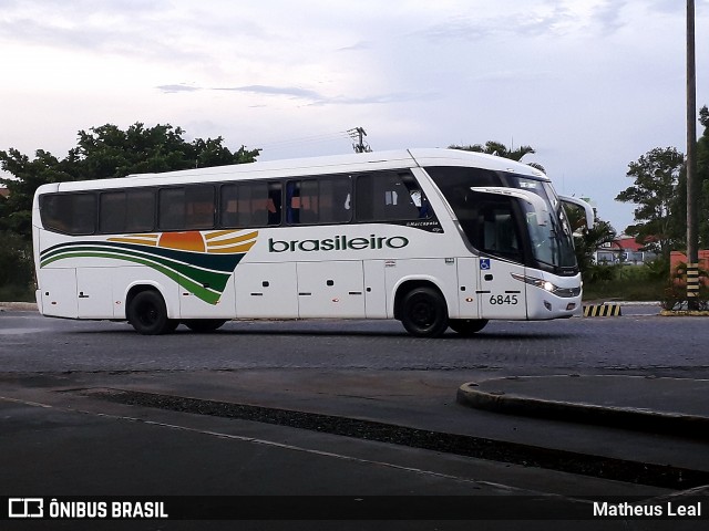 Expresso Brasileiro 6845 na cidade de Teixeira de Freitas, Bahia, Brasil, por Matheus Leal. Número da foto: #6552761.
