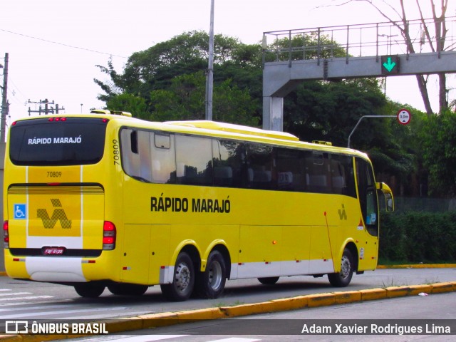 Rápido Marajó 70809 na cidade de São Paulo, São Paulo, Brasil, por Adam Xavier Rodrigues Lima. Número da foto: #6553276.