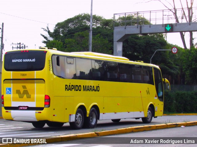 Rápido Marajó 70809 na cidade de São Paulo, São Paulo, Brasil, por Adam Xavier Rodrigues Lima. ID da foto: 6553276.