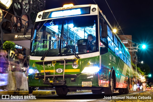 Sistema de Movilidad 1 - M1 1829 na cidade de Benito Juárez, Ciudad de México, México, por José Manuel Núñez Cebada. ID da foto: 6552783.